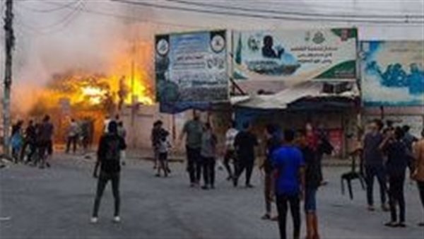 القصف الاسرائيلي