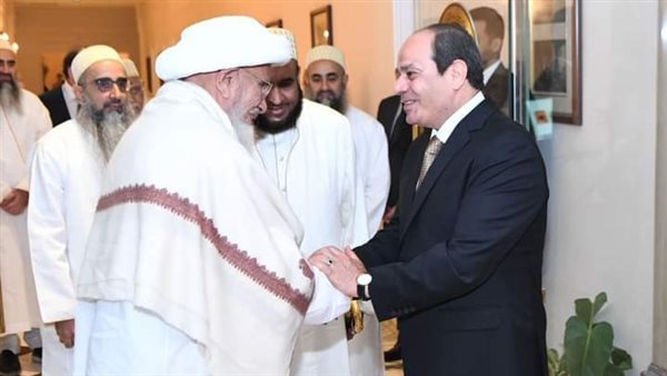 الرئيس السيسي يستقبل